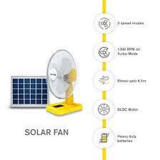 Solar-Powered Fan